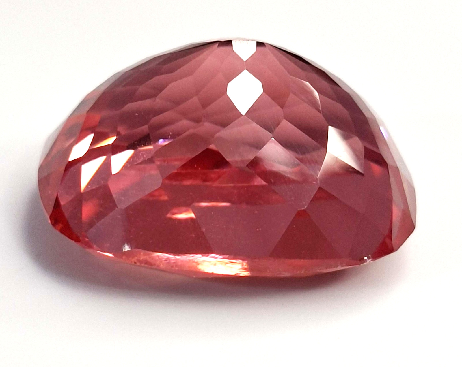 Padparadscha Sapphire Cushion Cut 44-46 Ct Natural Loose Gemstone RK335