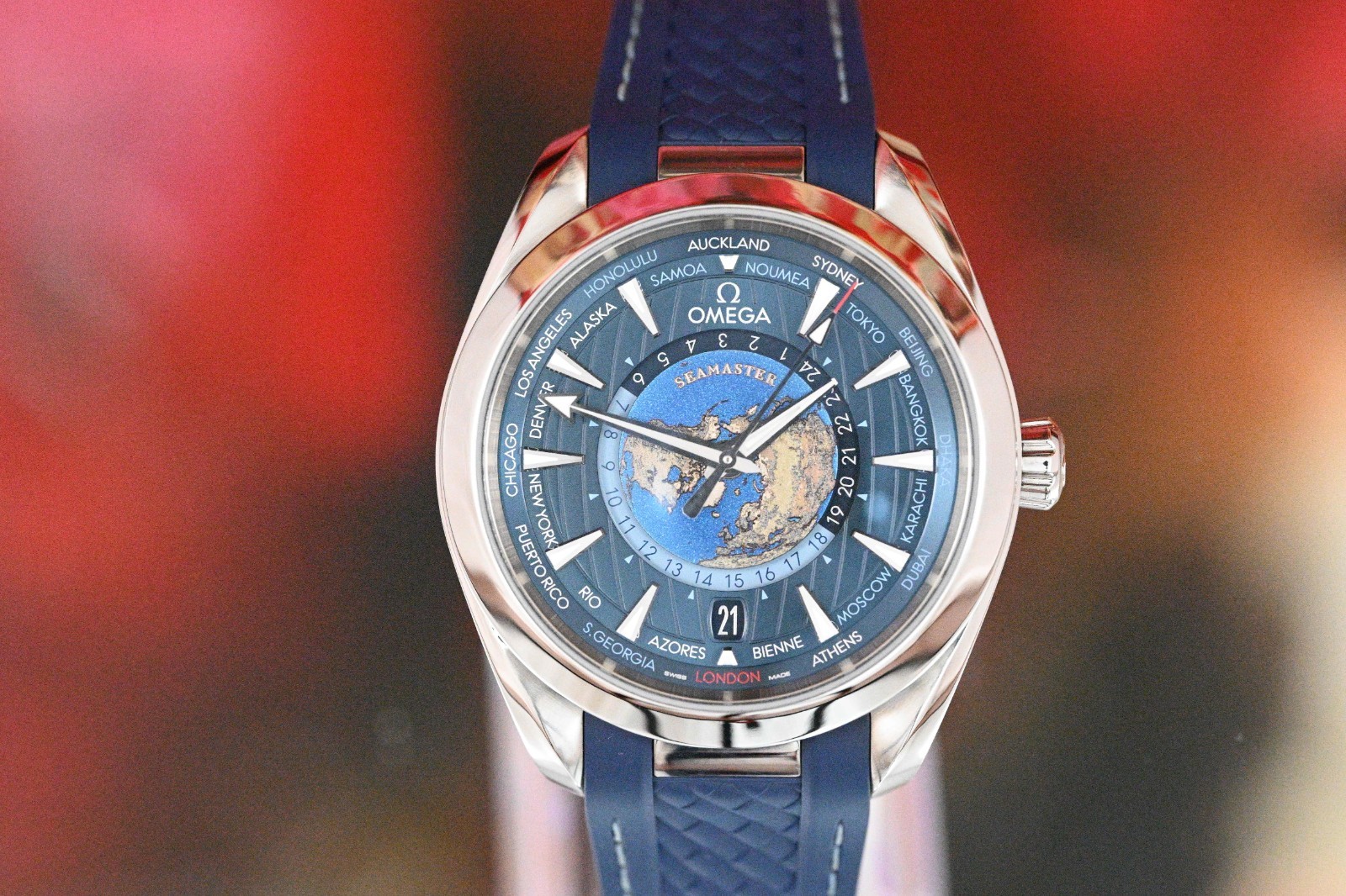 Omega Aqua Terra Worldtimer 220.12.43.22.03.001 2025 Full Set