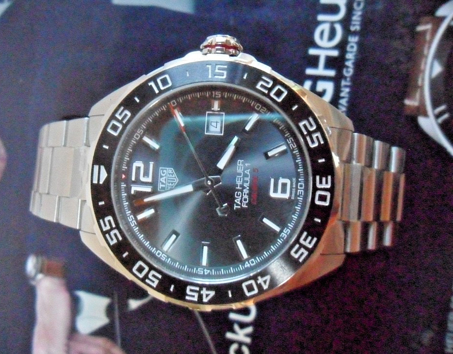LN S/S Men’s TAG Heuer Formula 1 Calibre 5 200M Swiss Automatic Watch WAZ2011