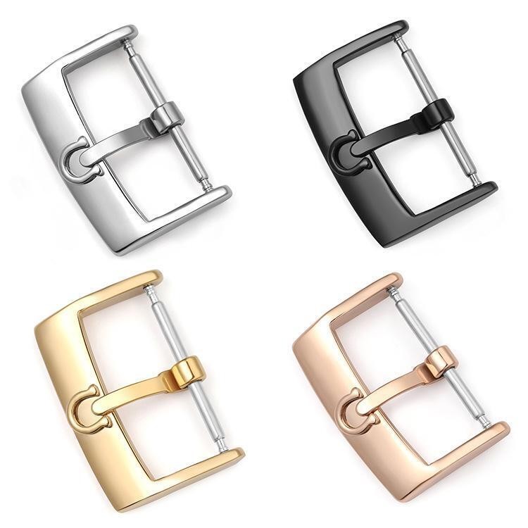 Stainless Steel Watch Buckle 12 14 16 18 20mm Substitute for Omega Watch Clasp