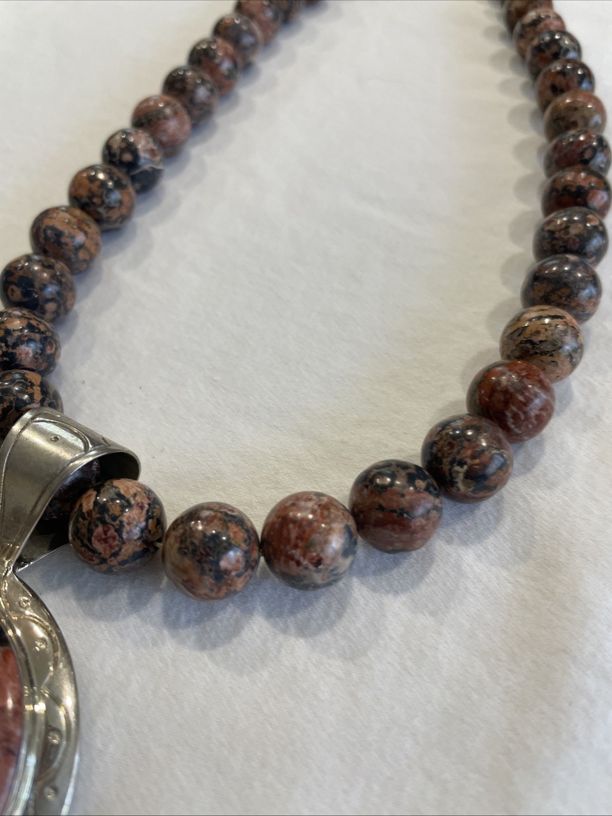Mine Finds By Jay King Volcanic Stone Sterling Silver Necklace And Earring Set