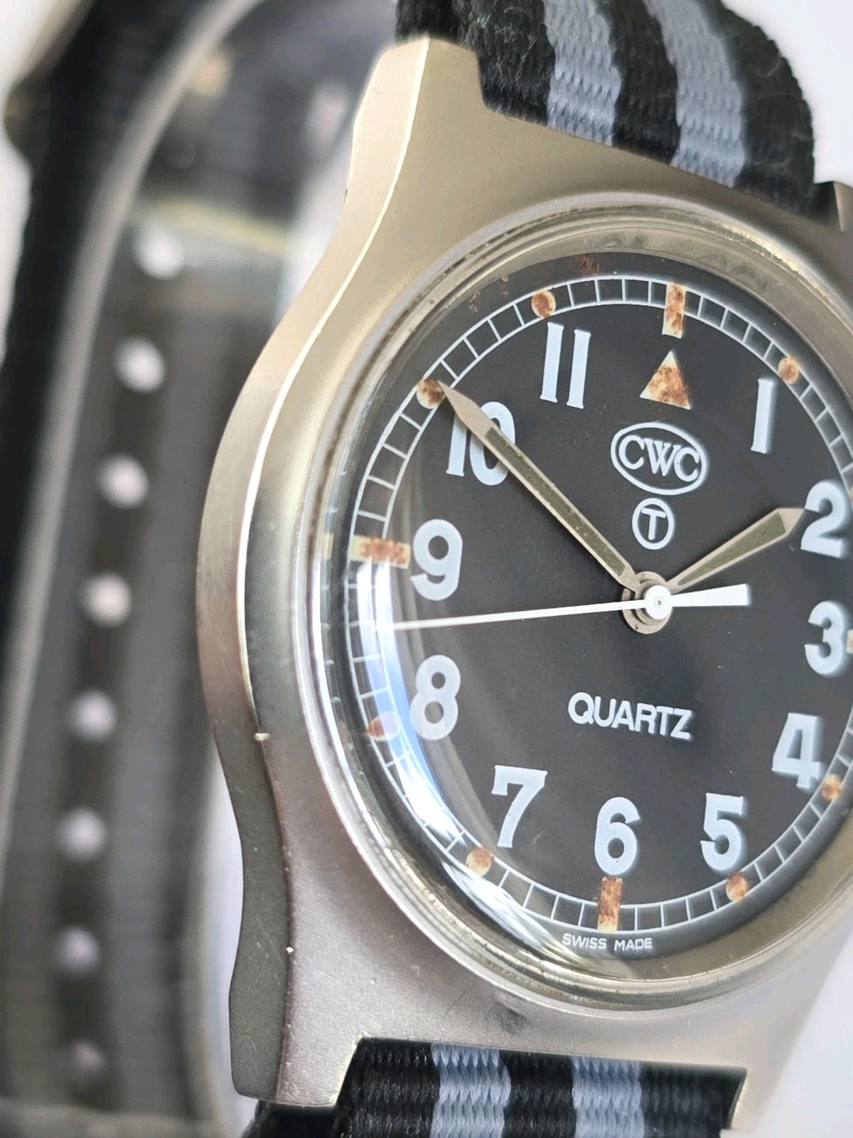 1990 Royal Navy CWC G10 Swiss Made Military Issued Quartz Wristwatch