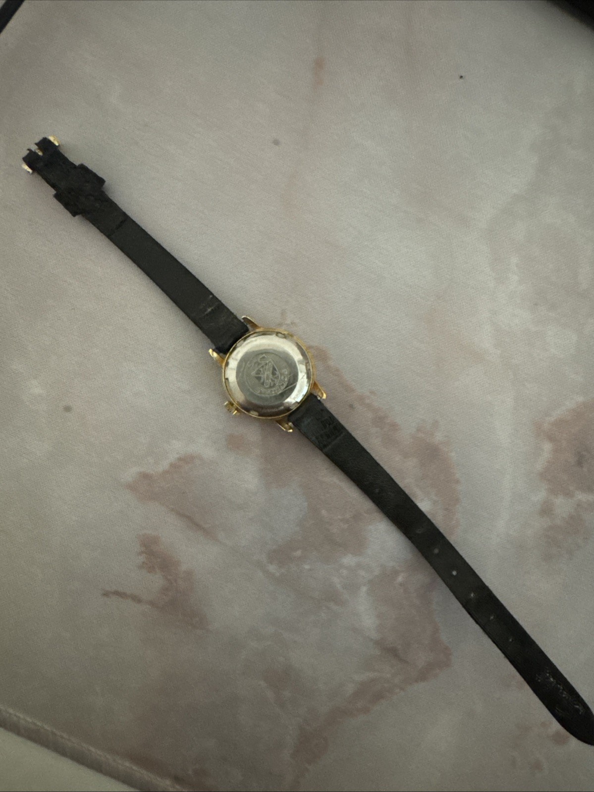 Vintage 1960s Technos Fair Lady Automatic Swiss Watch 19mm Date Window Running