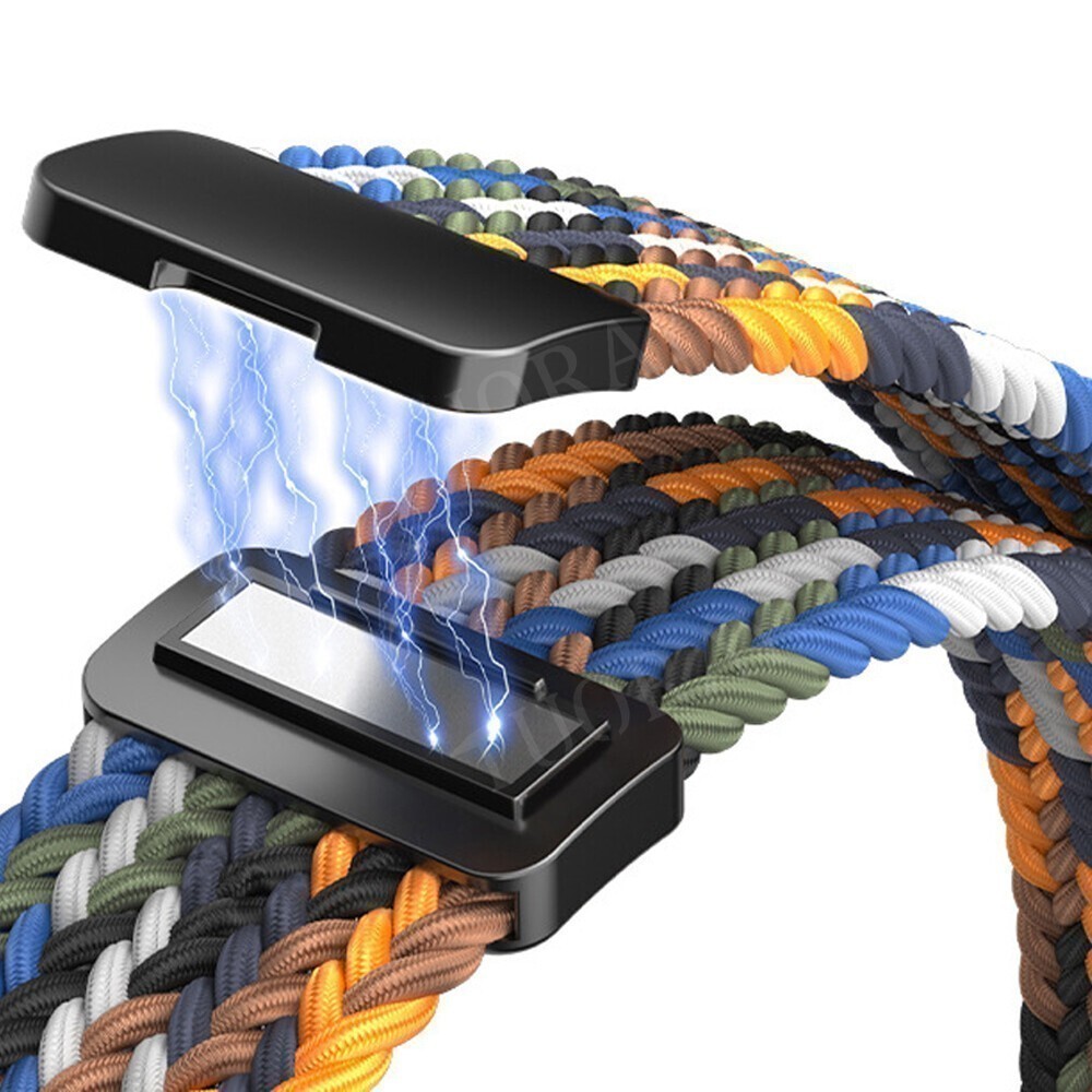 Nylon Magnetic Watch Band Wrist Strap For Amazfit GTS 4 GTS 2 GTR 3 2e GTR 47mm