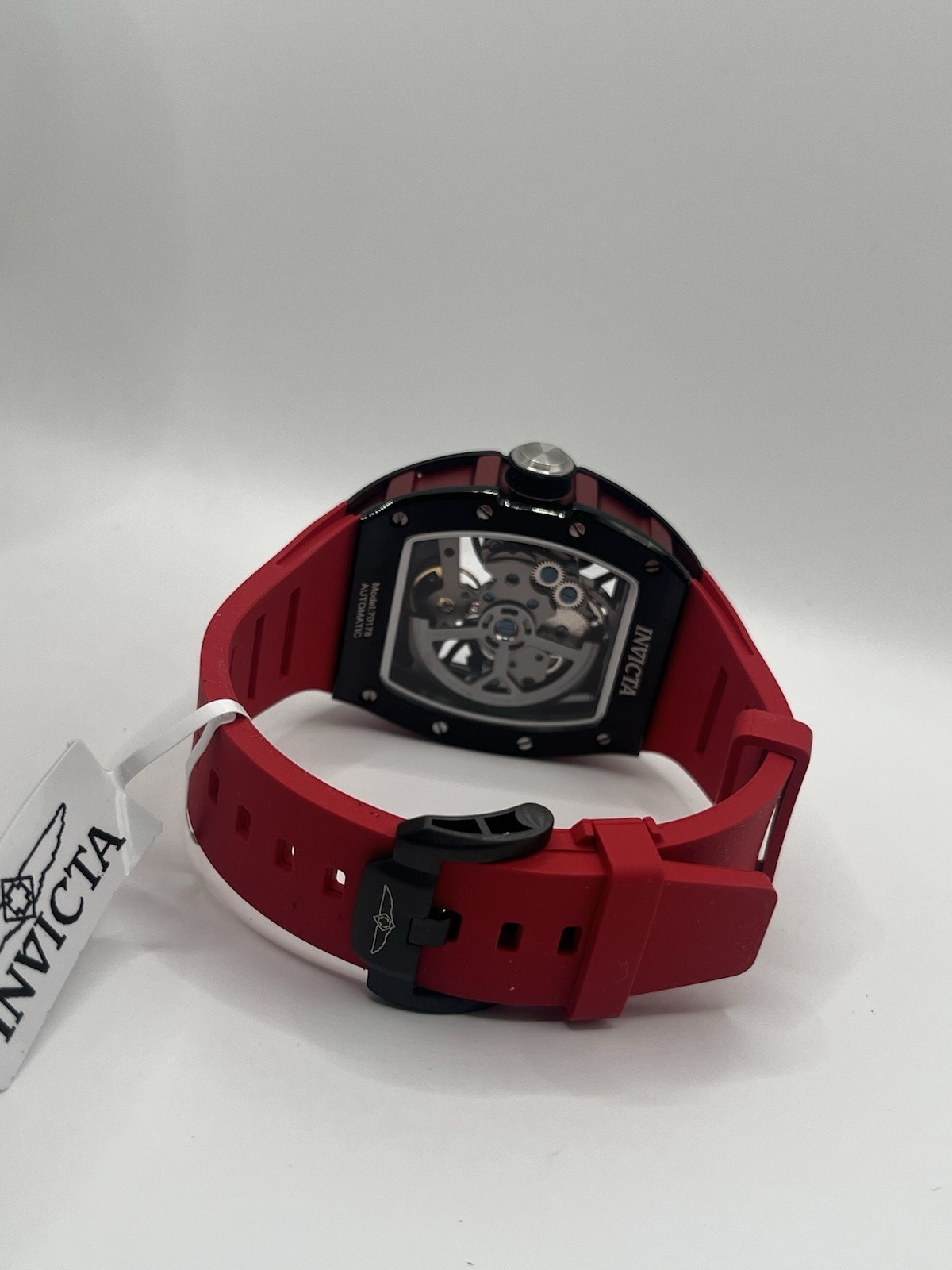 🌎 Invicta S1 Rally Interstellar Mens Automatic Watch Red & Black