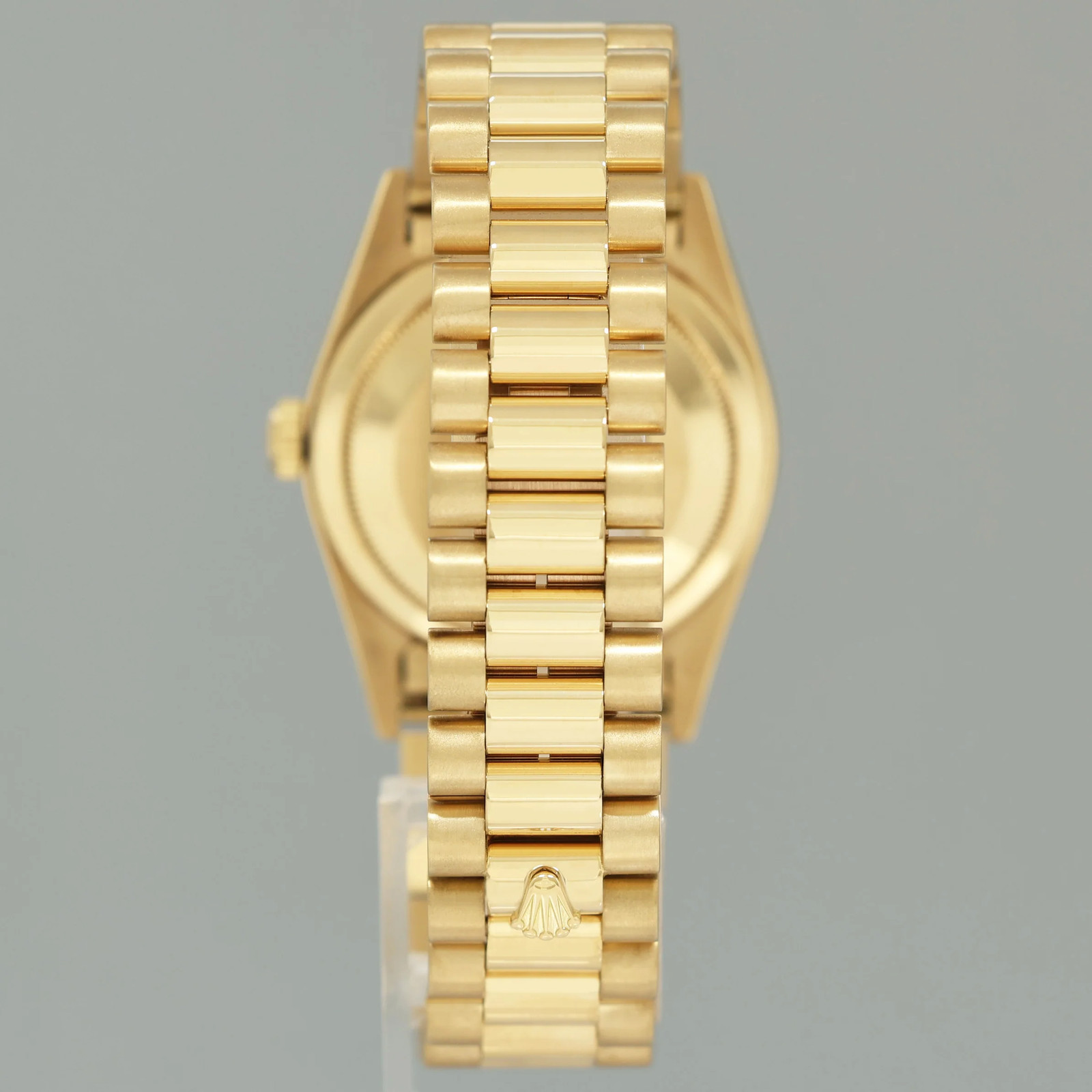 MINT 1994 Rolex 18238 President Day Date Champagne Double QS Yellow Gold Watch