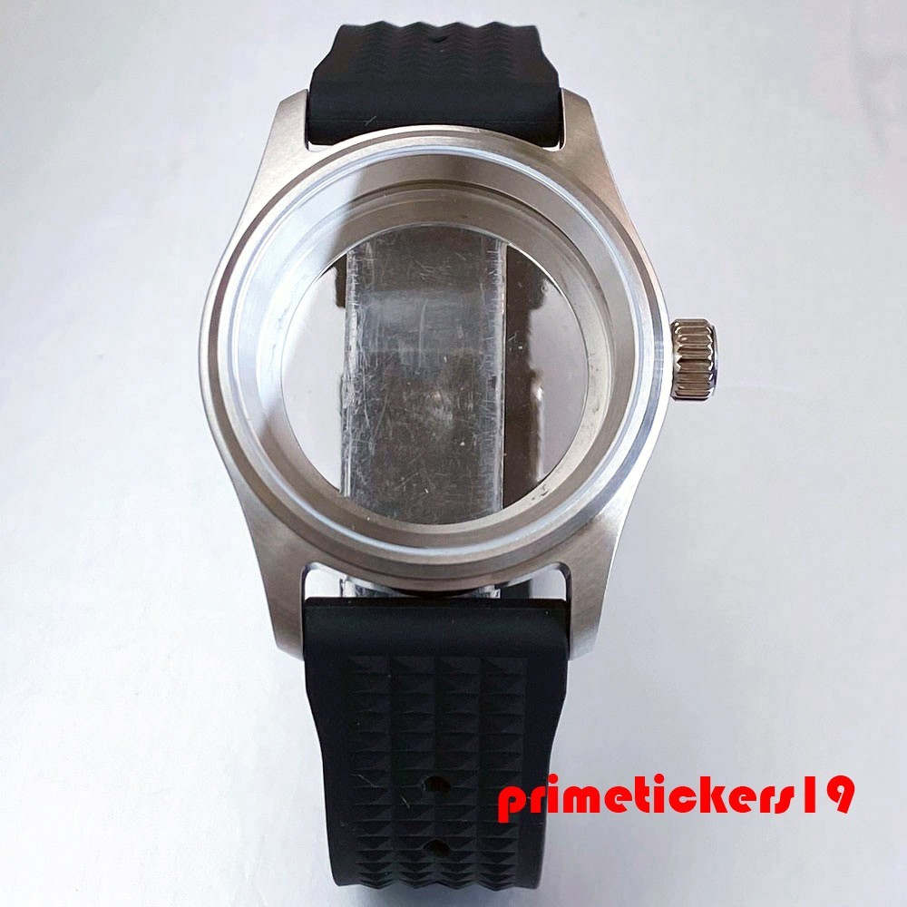 36/39mm Pilot Watch Case+Band Fit NH35 NH36 NH34 ETA2824 PT5000 Miyota8215 821A
