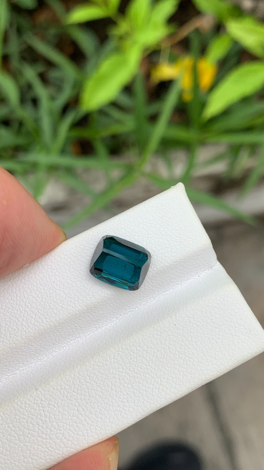 Natural Indicolite Blue Tourmaline faceted , Origin: Afghanistan