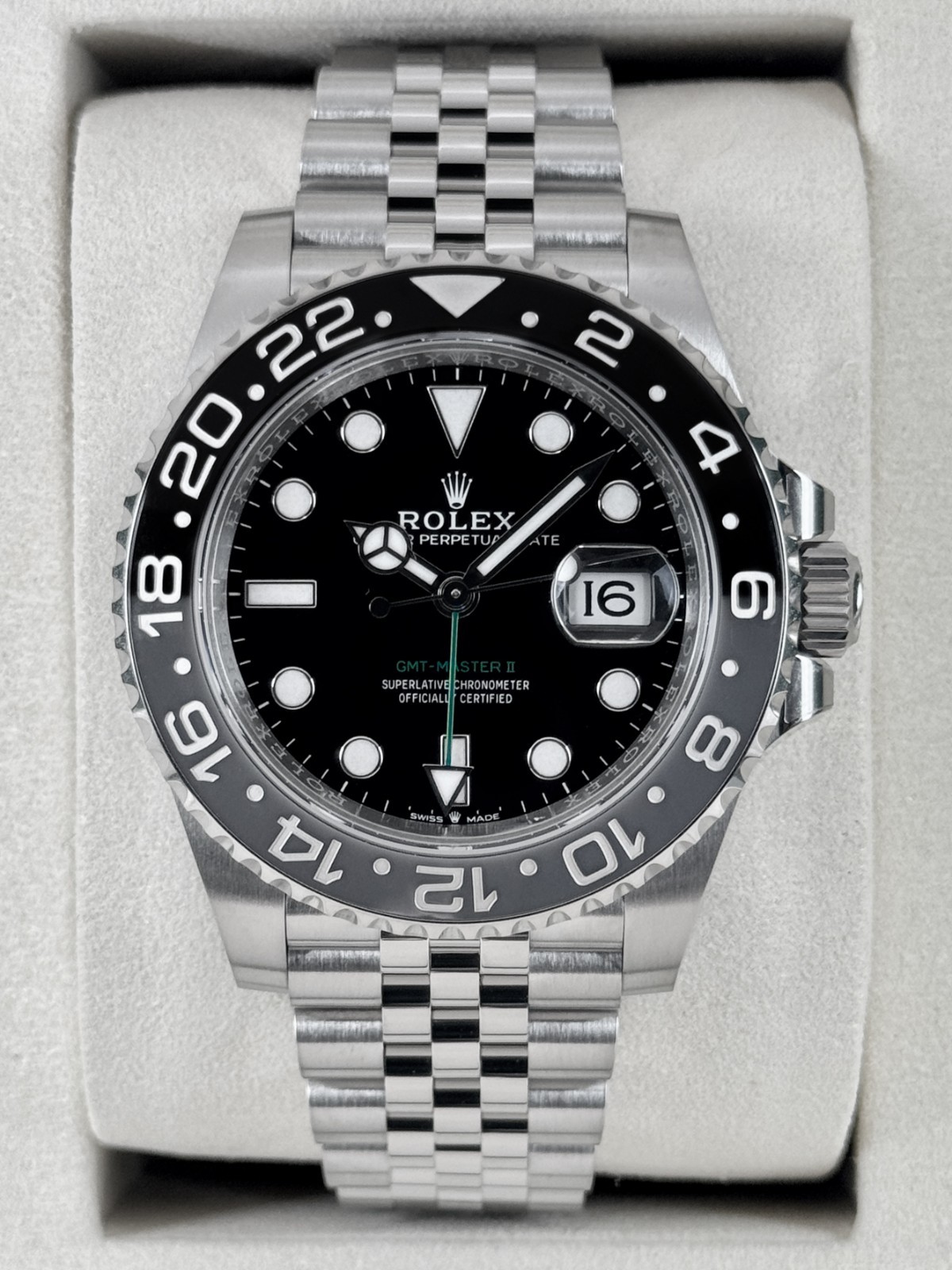 NEW 2026 Rolex GMT-Master II “Bruce Wayne” 40mm 126710GRNR Jubilee (NEW CARD)