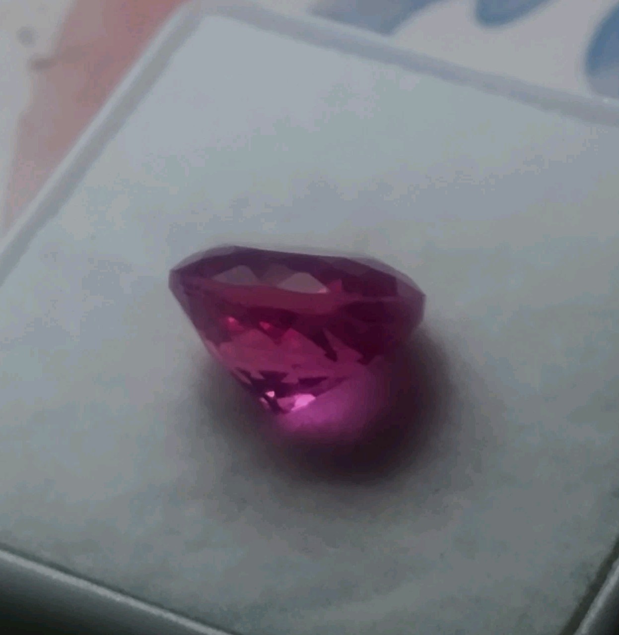 4.00ct Unheated Natural Mogok Pink Ruby Round AGSL Certified Stunning Loose