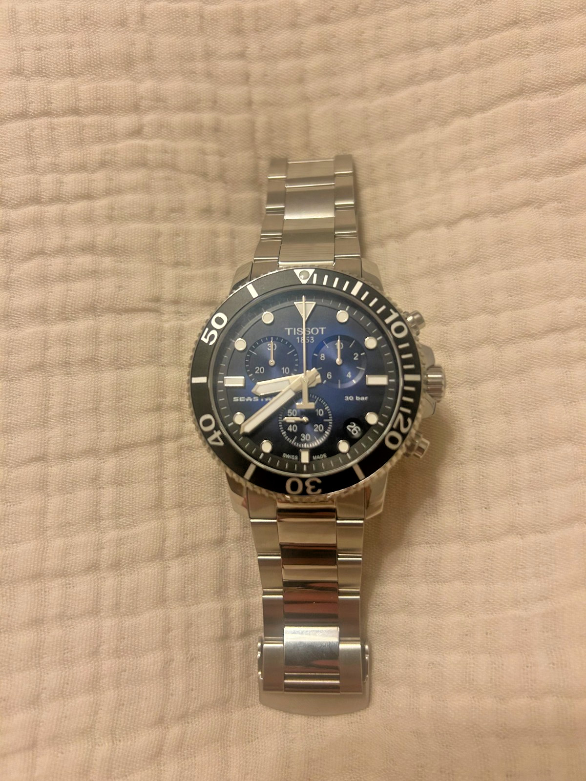 Tissot Seastar 1000 Blue Gradient Men’s Watch – T120.417.11.041.01