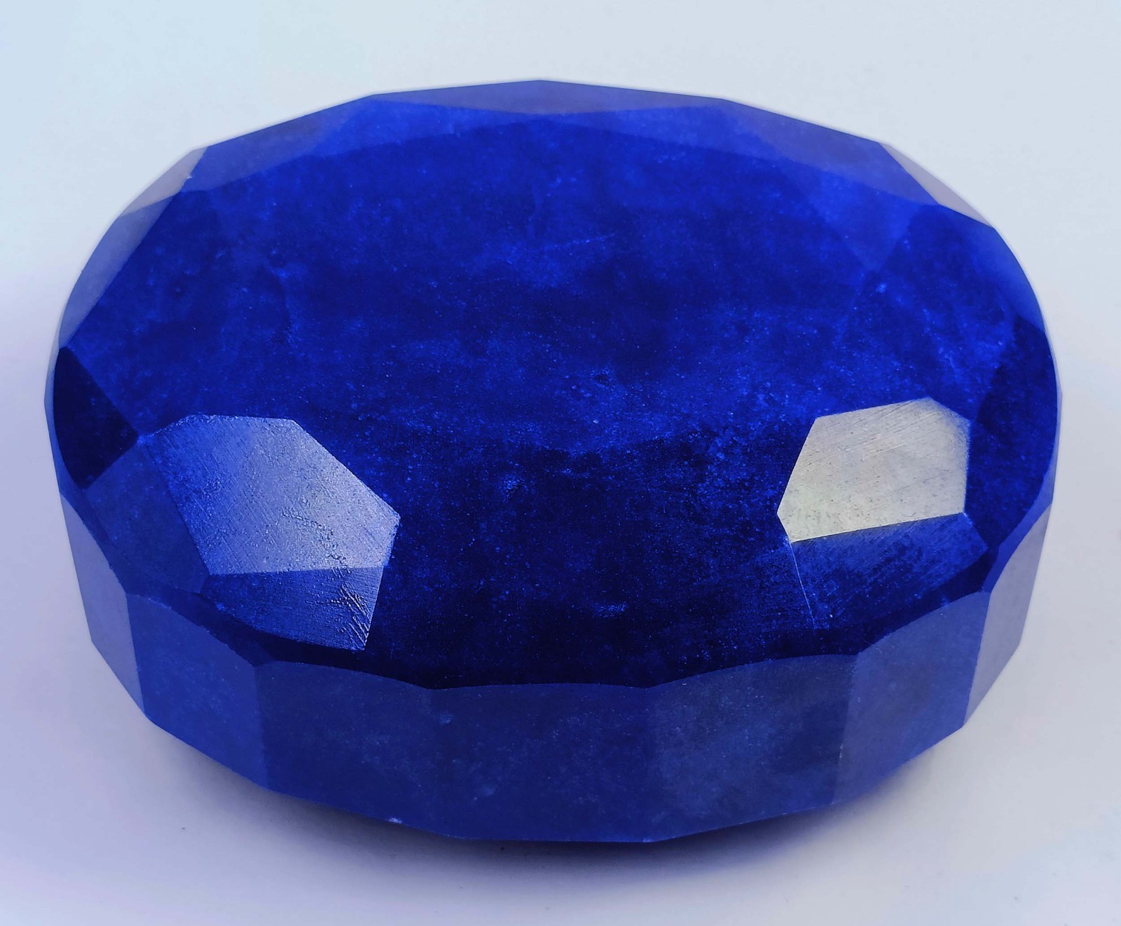 Brilliant Quality 4143 Ct Natural Blue Sapphire Oval Shape IGL Gemstone 6MHO