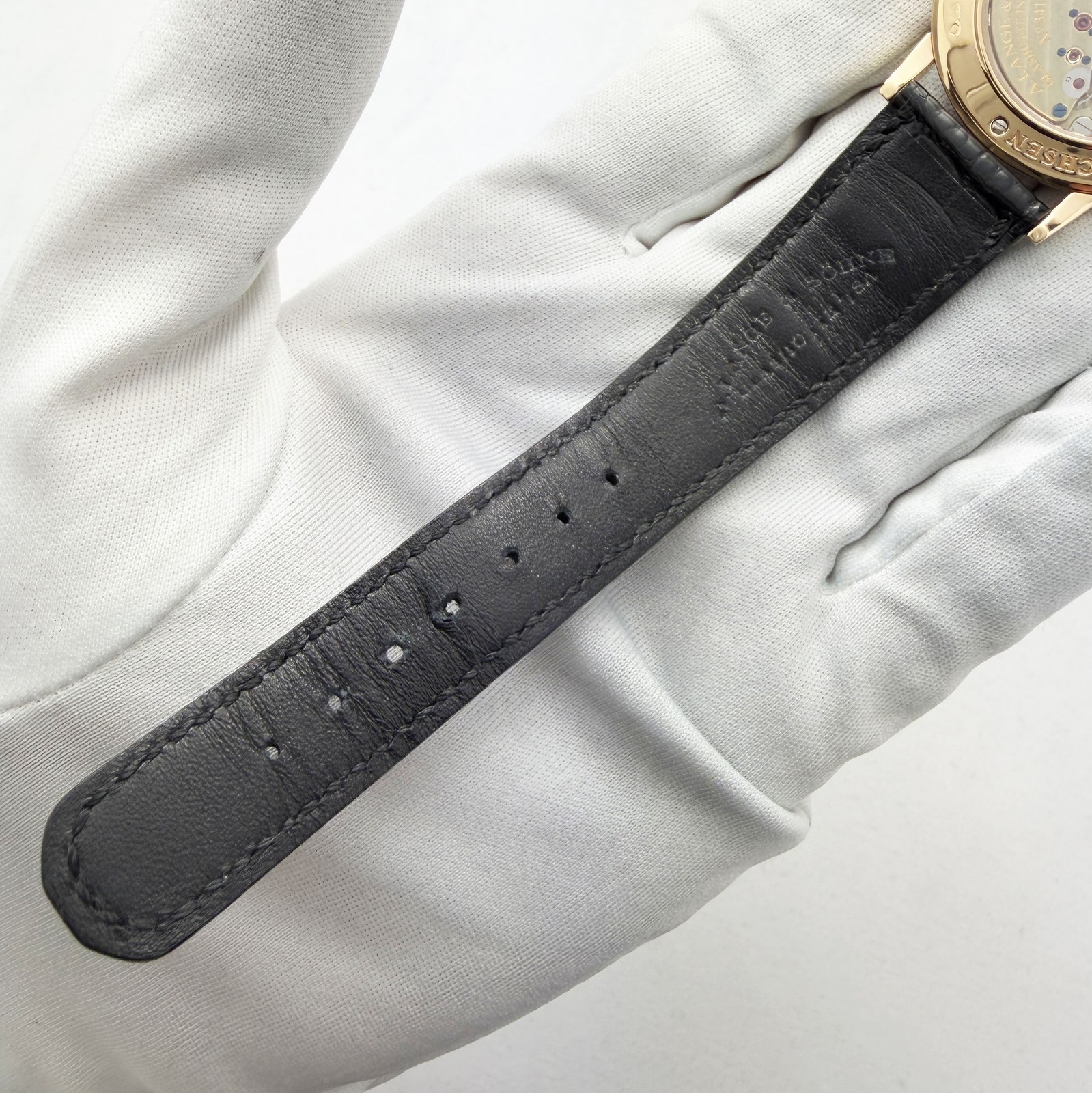 A. Lange & Sohne 1815 206.032 36MM Silver Dial 18K Rose Gold Paper