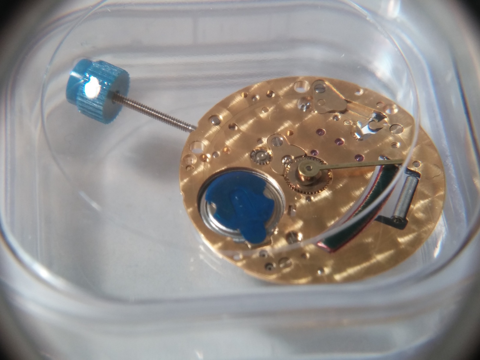 ETA 210.001 (no calendar) movement PAUL PICOT ETA QUARTZ 210 001. DISCONTINUED.