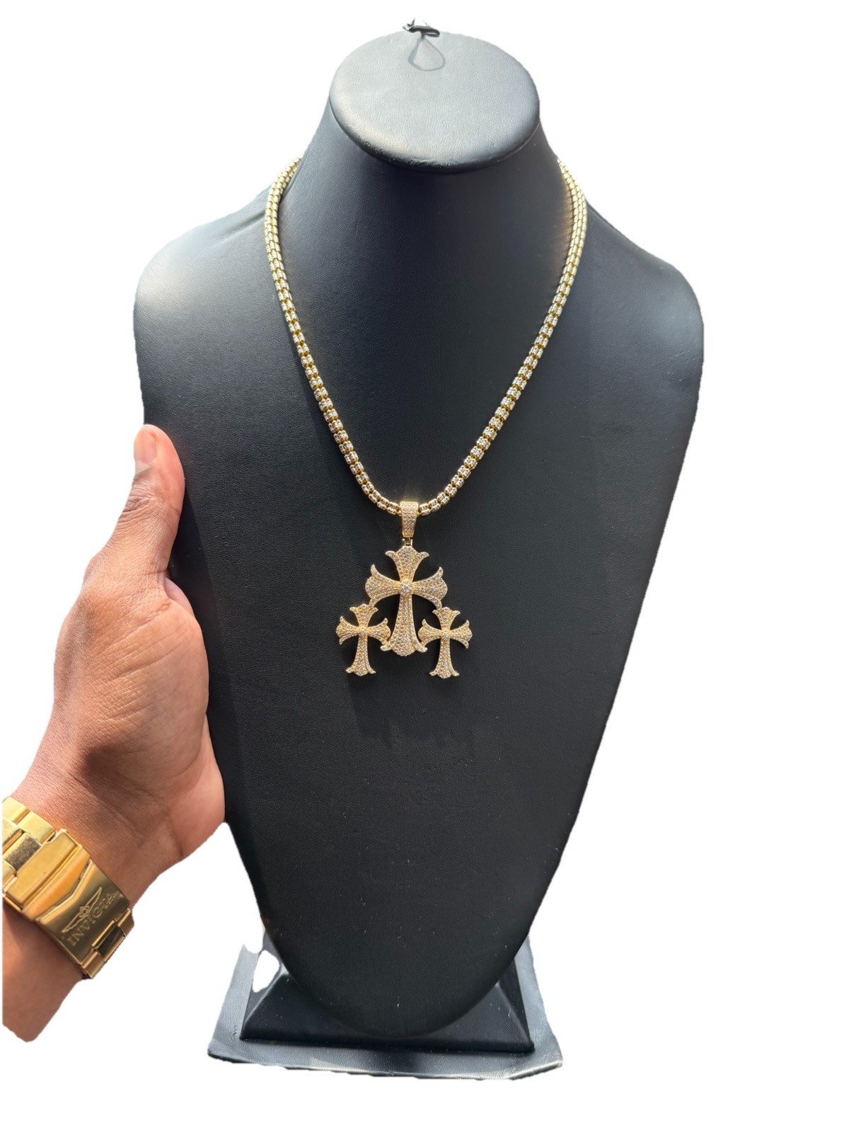 4mm Ice Chain 925 Sterling Silver, Italy Any Size (16,18,20,22 Or 24)