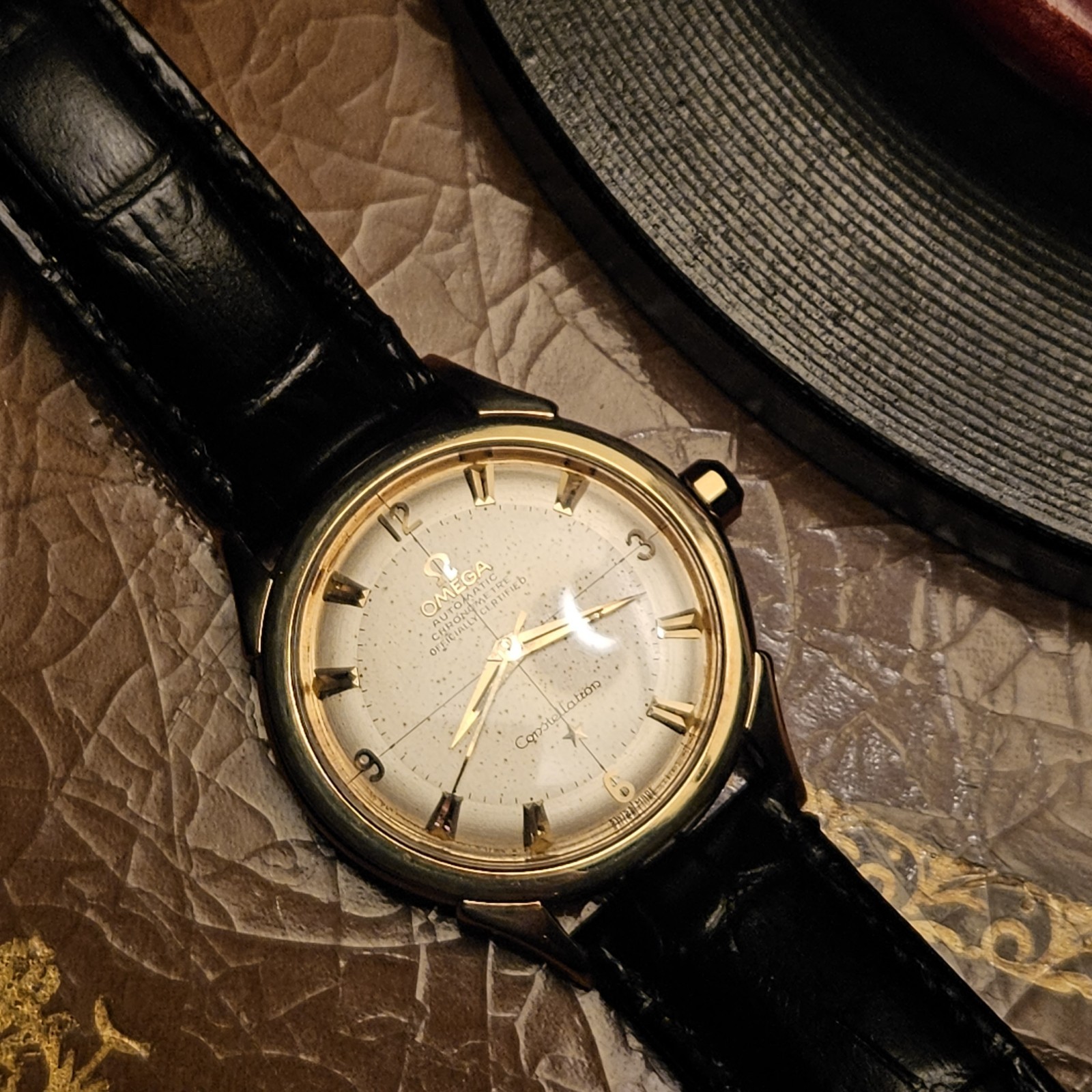 OMEGA Constellation Vintage Pie-Pan 2652 SC Automatic Bumper Cal. 354 Gold Cap