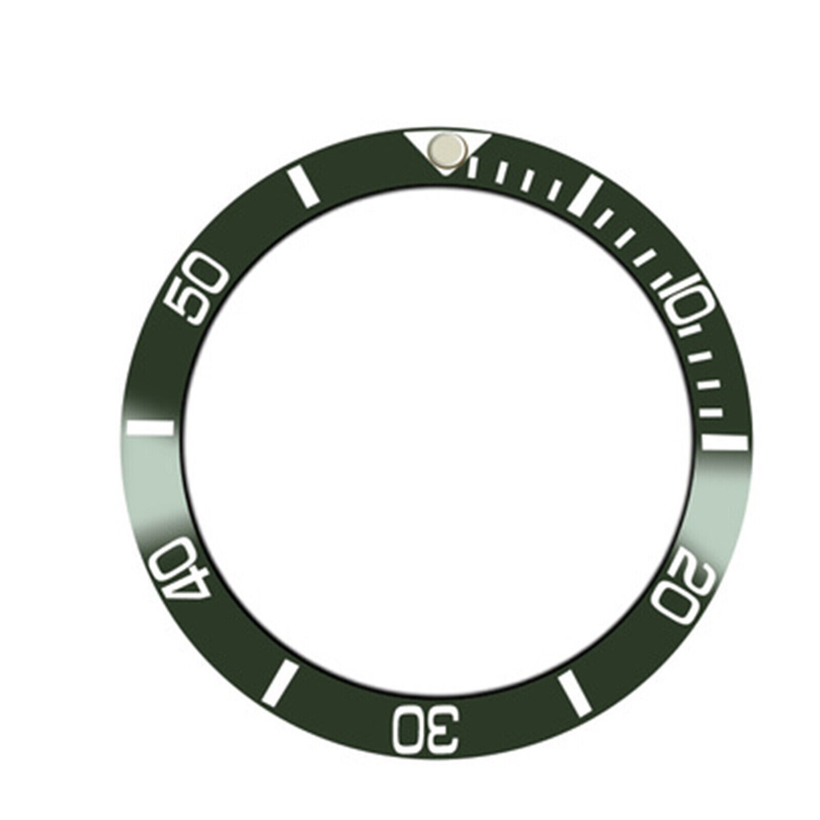 Ceramic/Aluminum Bezel Insert Watch Ring Accessories for 40mm GMT Watch Case