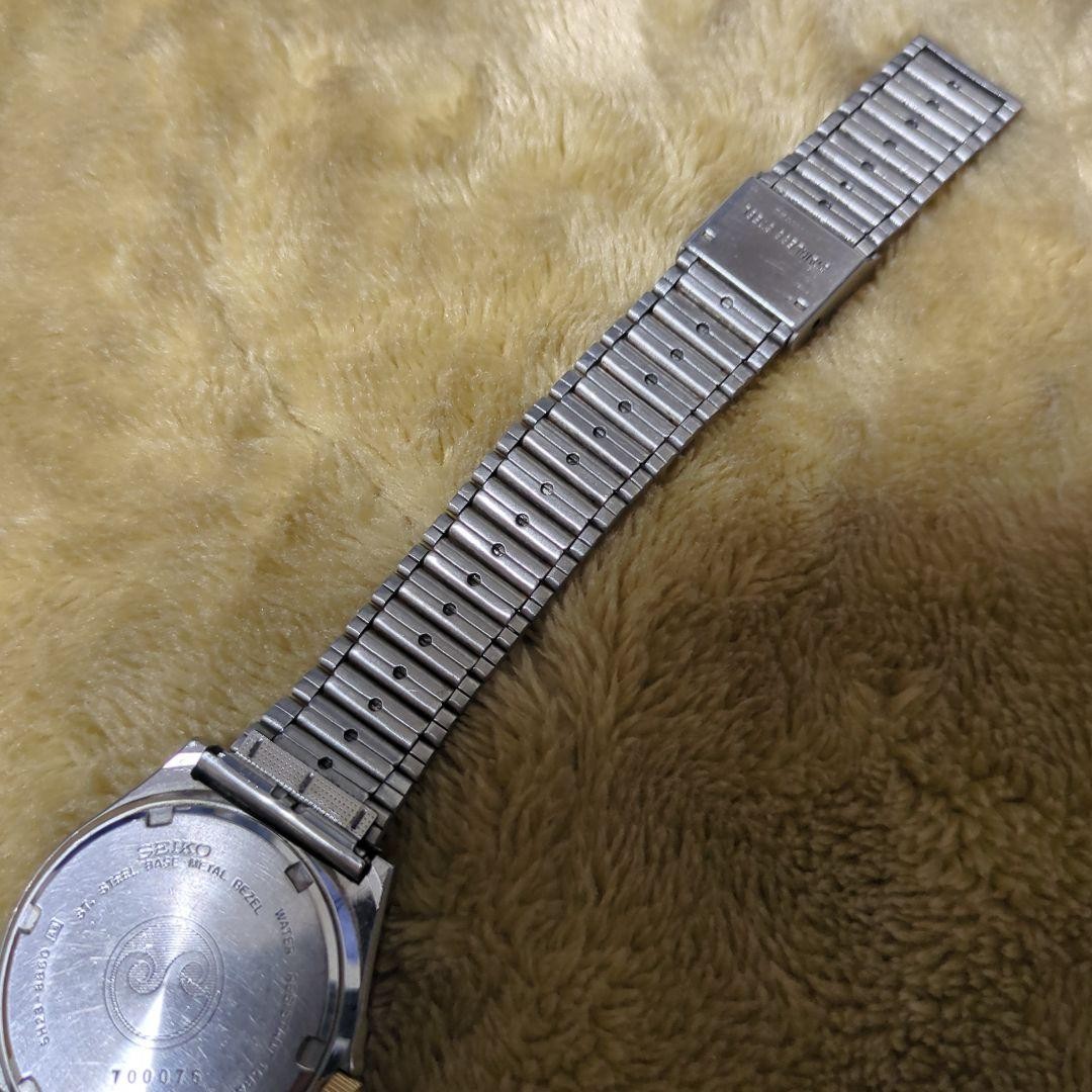 SEIKO SPORT150 5H23-8B60 Quartz White Dial
