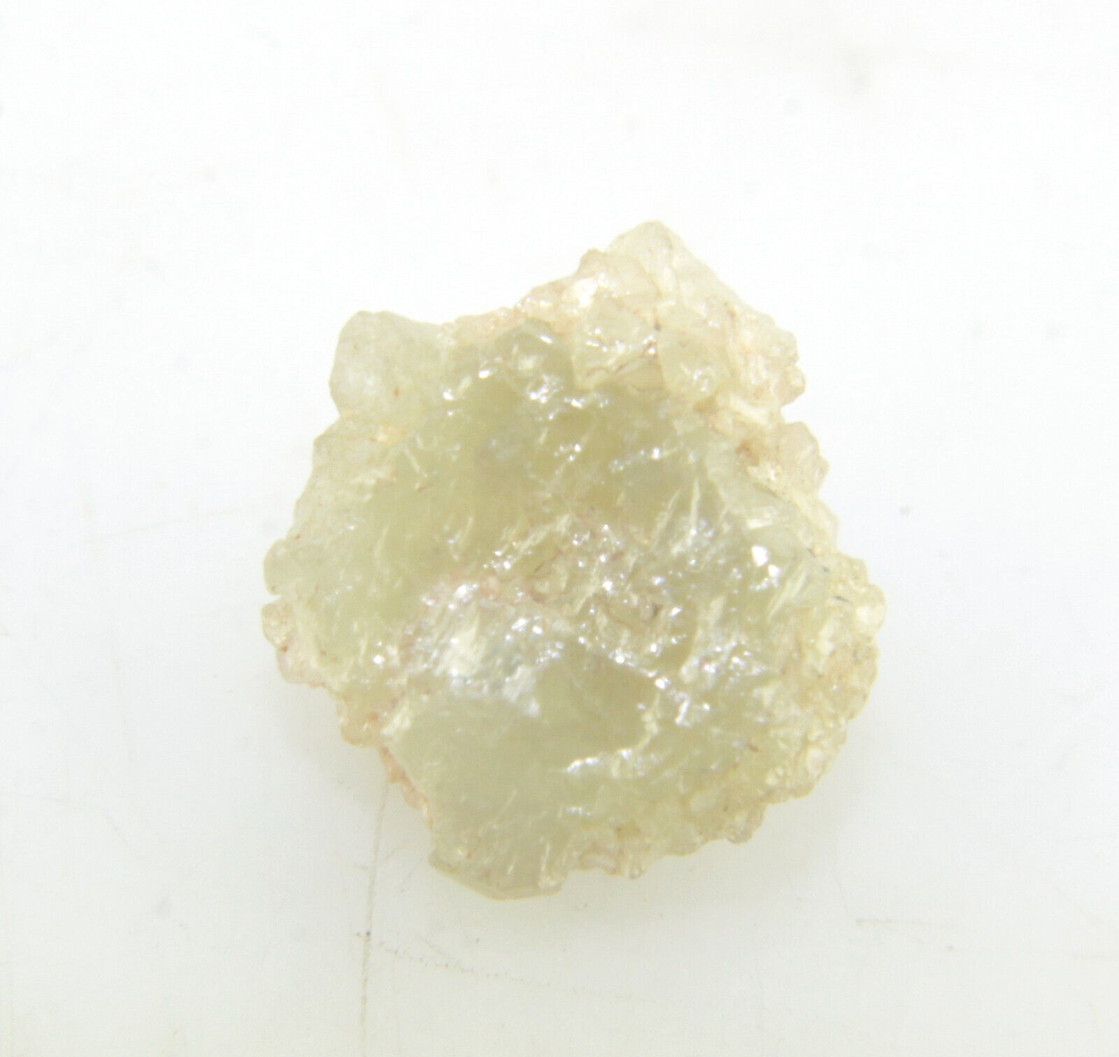 1.68 CTS NATURAL REAL RAW UNCUT GREY ROUGH DIAMOND 8.09×7.69×4.45 MM