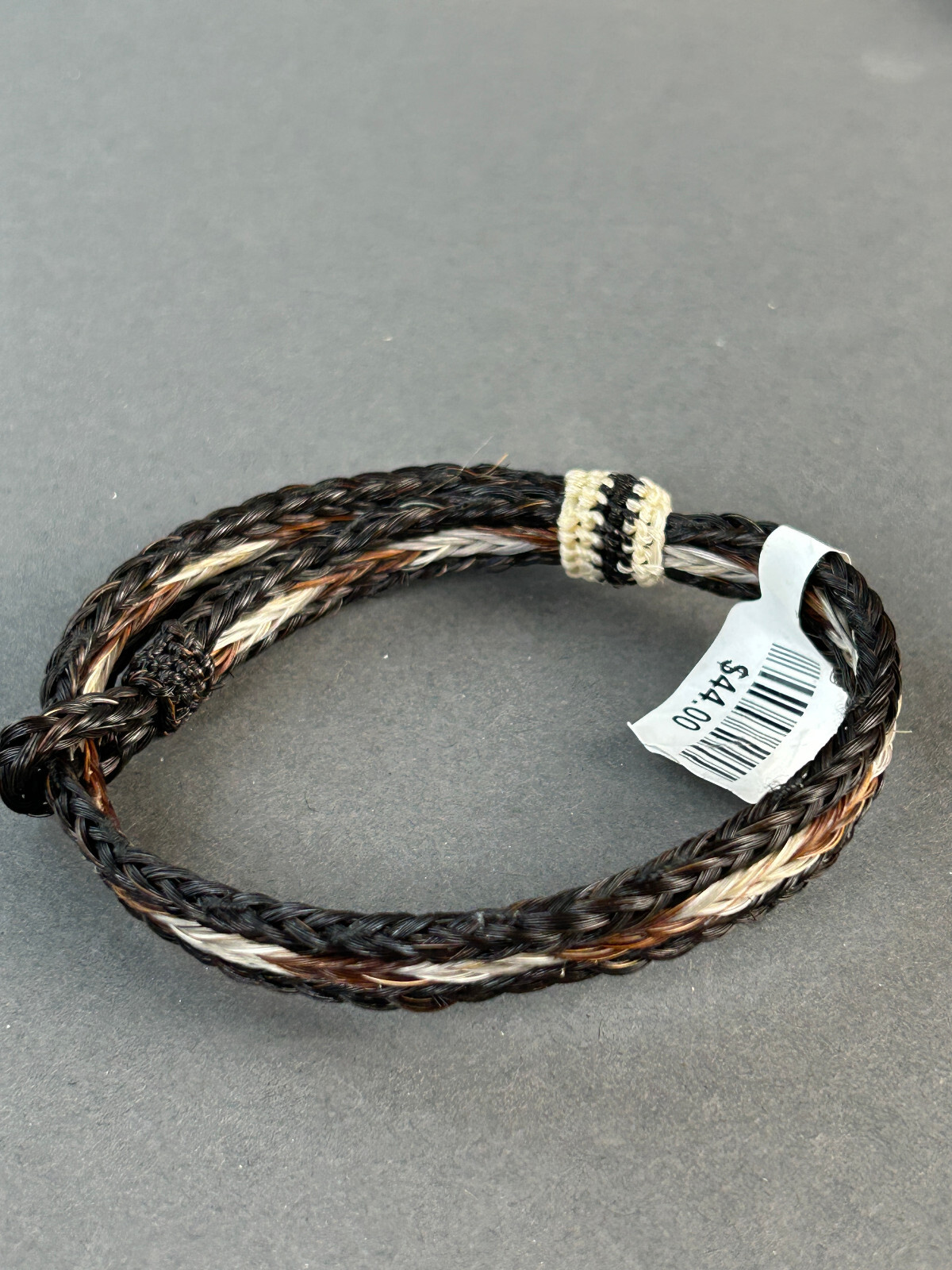 BRACELET FREE PEOPLE TWINE LAYERS PULL SLIDE ADJUST O/S BLACK MULTI NWT $44