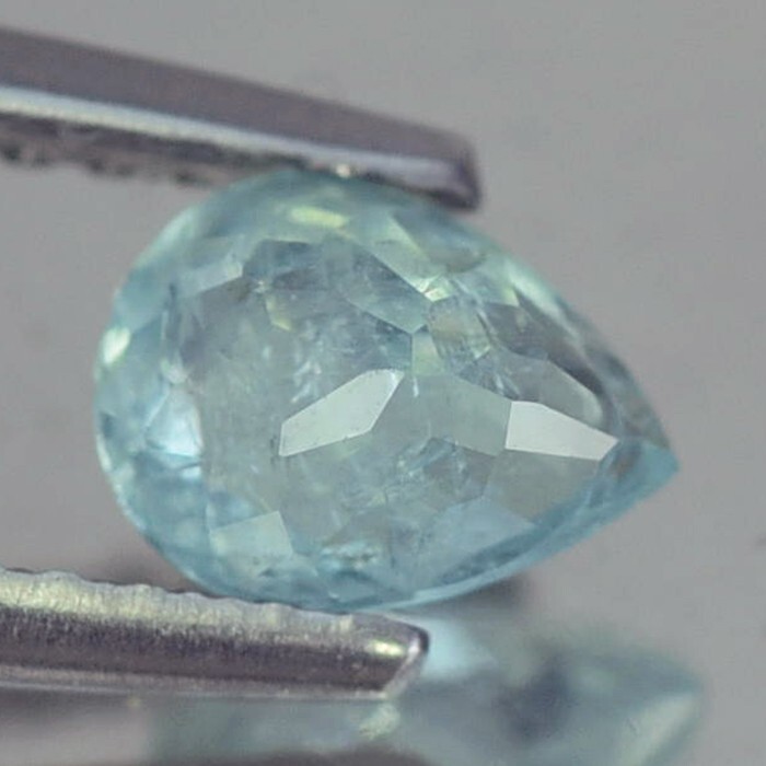 0.50CT GORGEOUS AA PEAR COPPER BEARLING PARAIBA TOURMALINE NATURAL