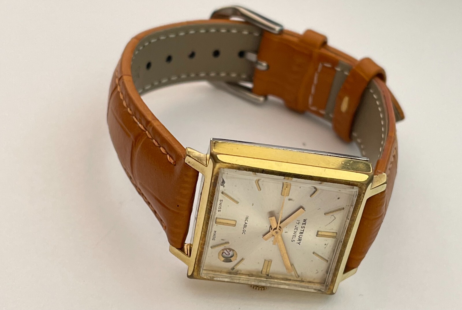 Vintage WESTBURY 17 Jewels Incabloc Watch Swiss Made Westbury Watch Manual