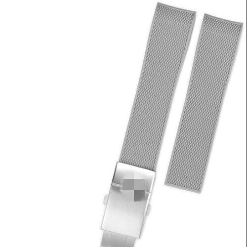 Soft Rubber Silicone waterproof Watch Band Strap 19/21mm fit L.ongines Conquest