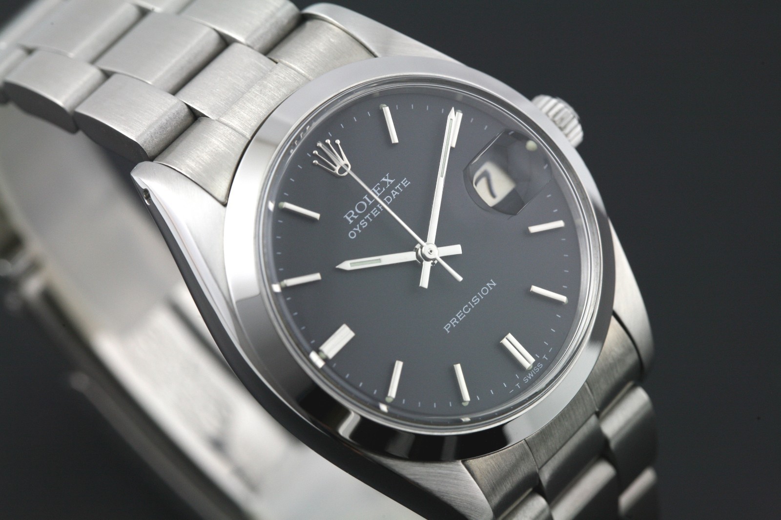 Vintage Rolex Oysterdate Precision 6694 Cal 1225 17Jewels Manual Winding Watch