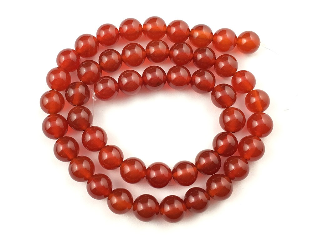 AA Carnelian Beads Natural Stone Beads For Jewelry Making 4mm 6mm 8mm 10mm 15”