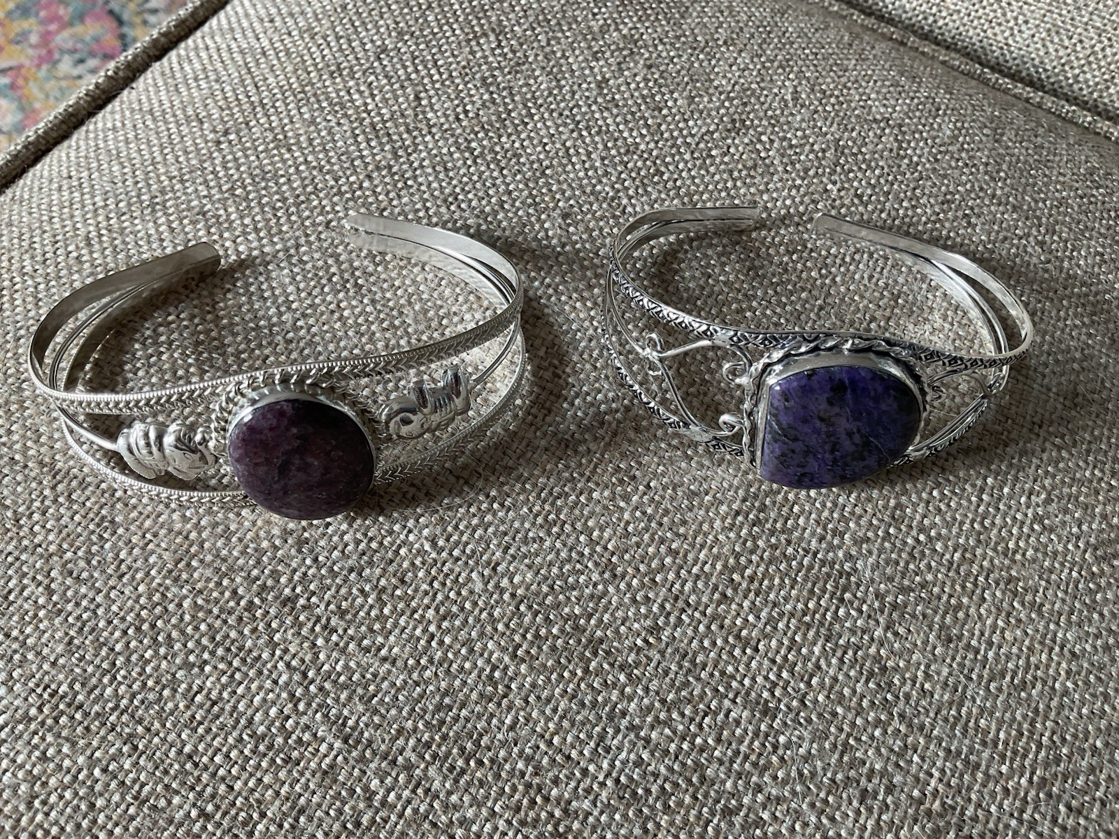 Charoite Cuff Bracelet