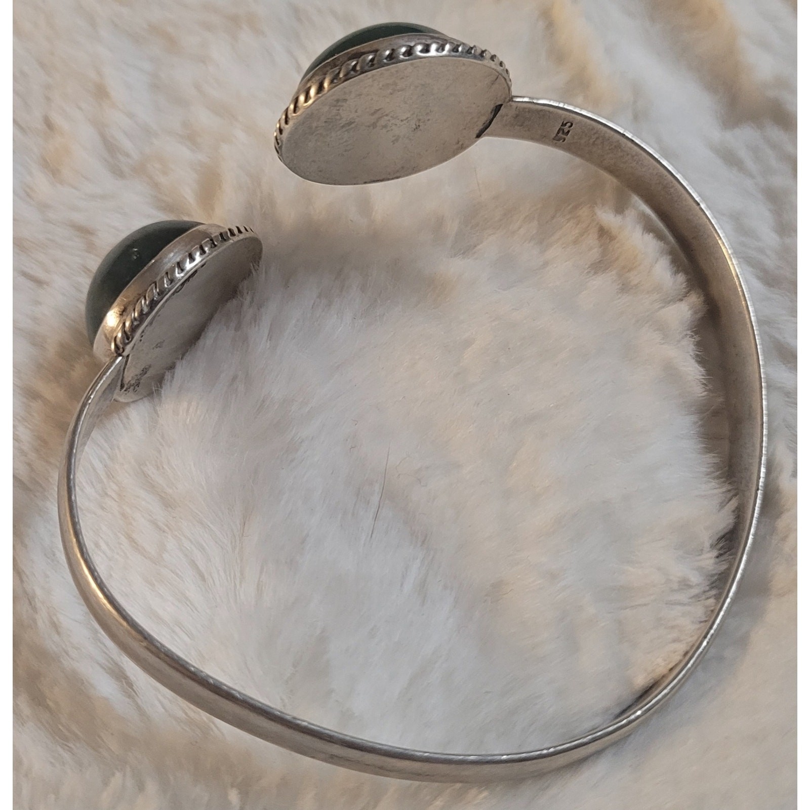 Marked .925 Sterling Silver Cuff Bracelet