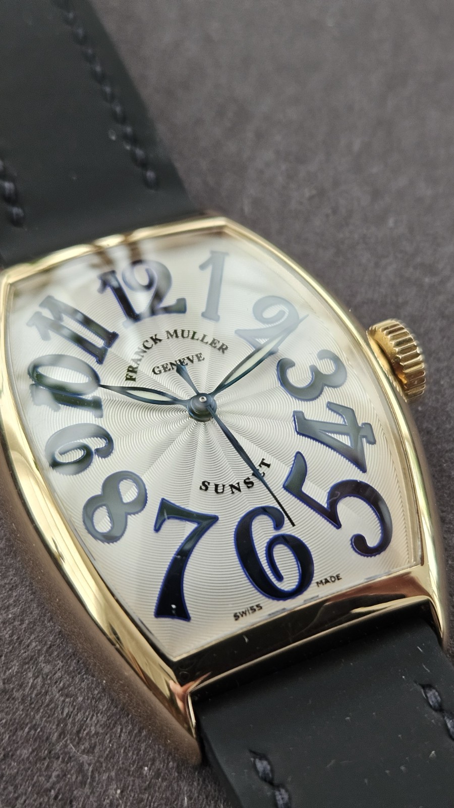 Franck Muller 5850 Sunset 18k YG SERVICED 2026 MINT