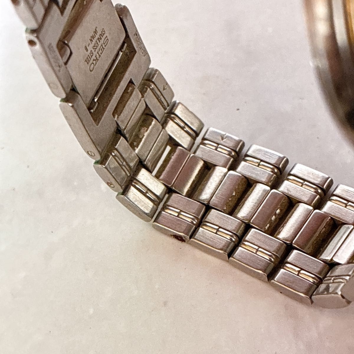 Excellent Condition SEIKO DOLCE Quartz Watch Working Glitter Dial