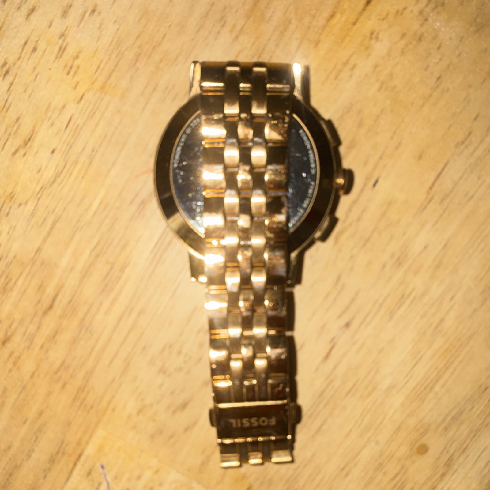 Fossil Q Women’s Quartz Analog hybrid Rose Gold watch 38mm 30m