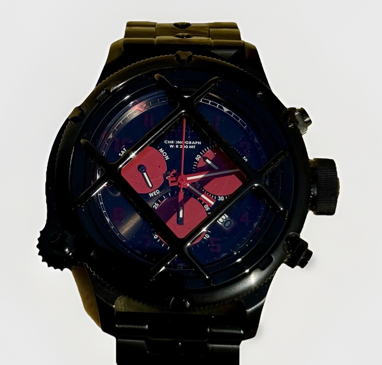 Invicta Nautilus 29263 Black Label Chronograph Ltd Ed 049/150 200M Box