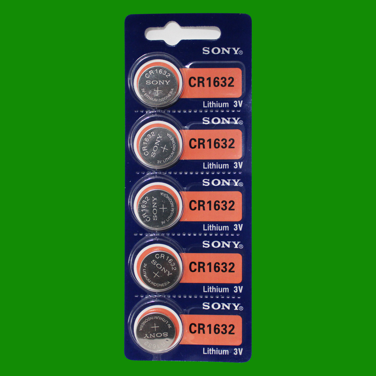 SONY CR1632 LITHIUM 3V BATTERY – 5Pc