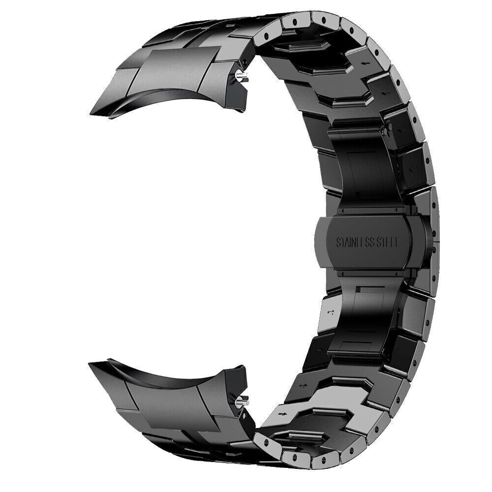 For Samsung Galaxy Watch 6 4 5 Pro 43mm 47mm Classic Stianless Steel Band Strap
