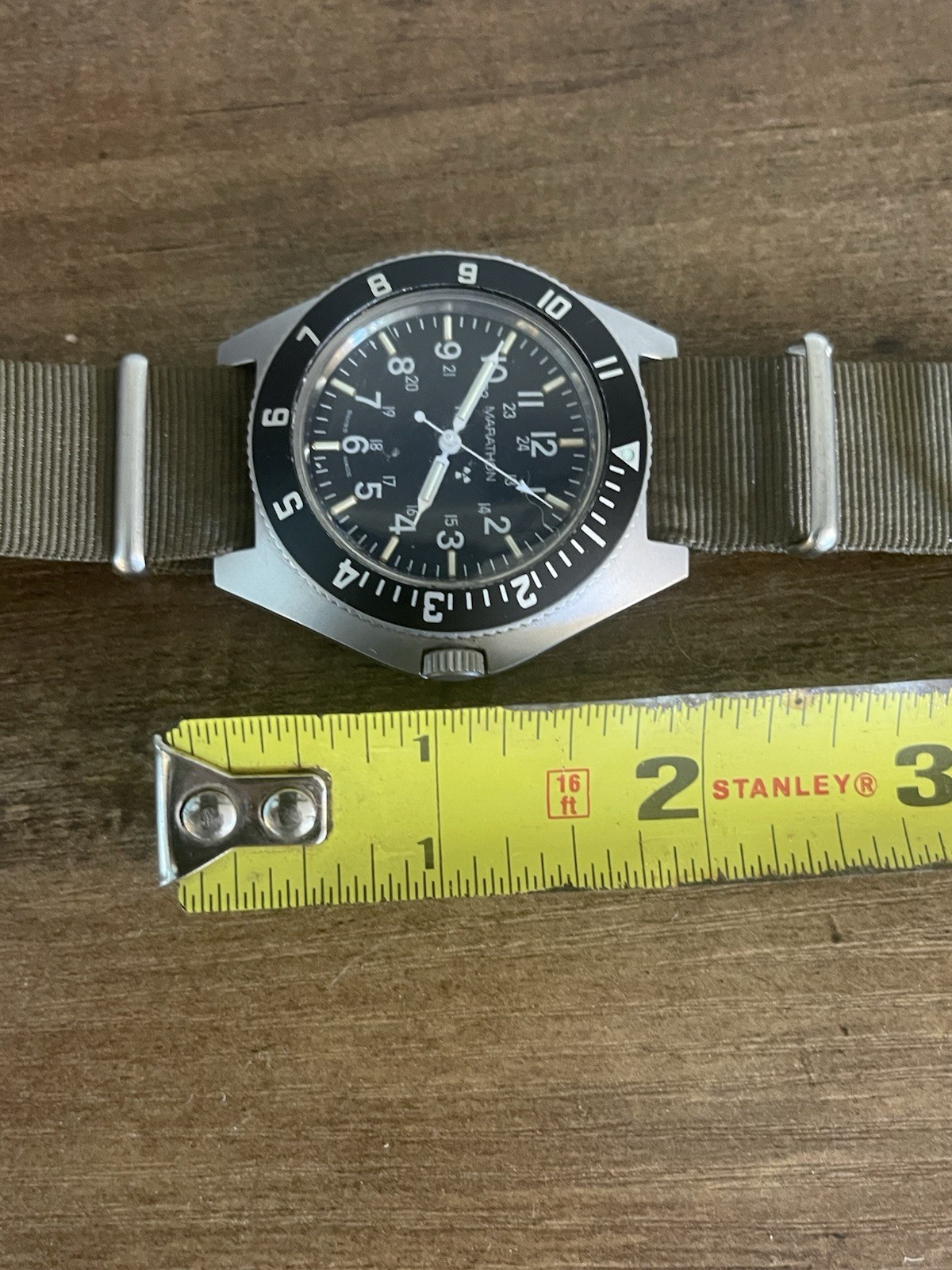 Marathon Watch GALLET AND CO. 6645-01-150 – 8115 211 DLA 400 – 90-C-5144 1990
