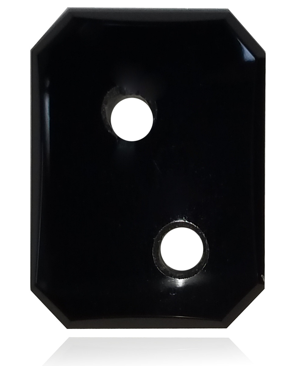 ⚫ Onyx Natural Emerald Cut 16mmx12mm ⚫