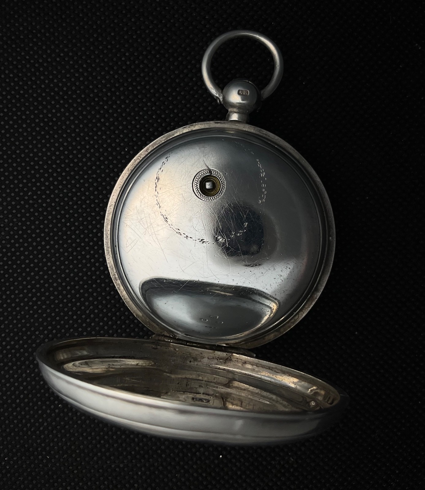 c.1882 Waltham Sterling Silver model 1877 size 18 model 1877