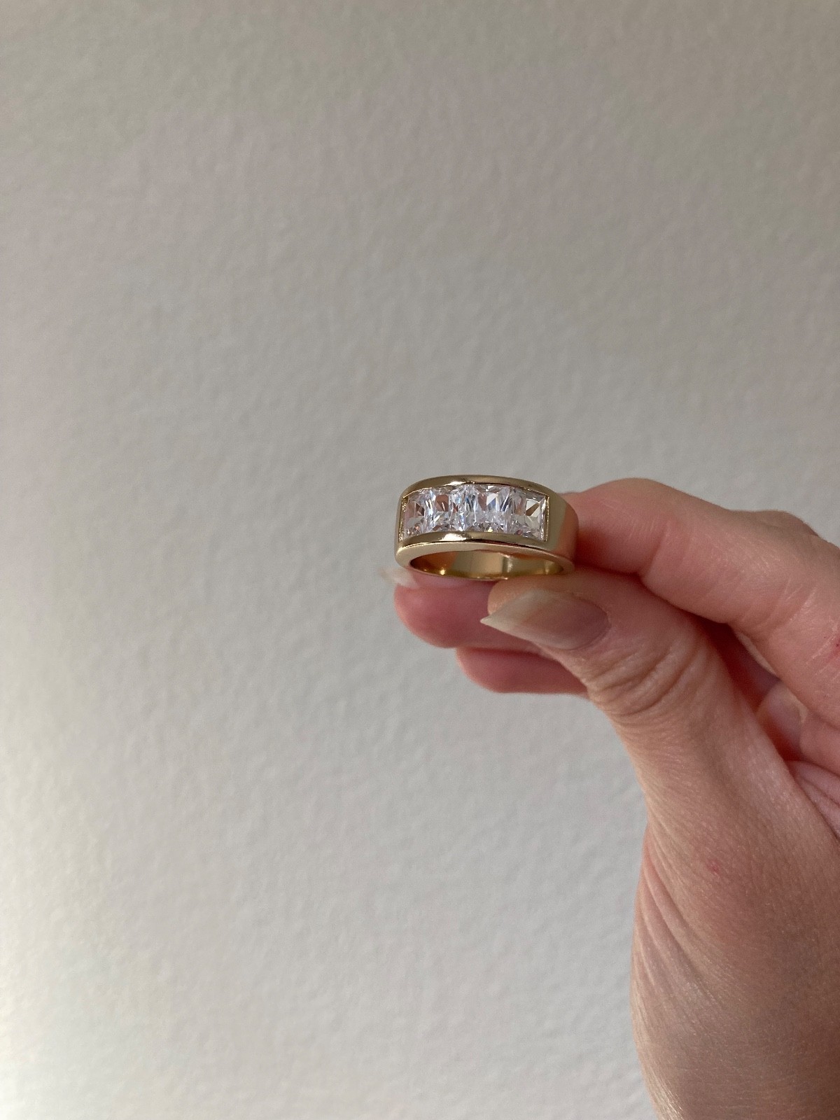 Child of Wild The Gaudy Ring Gold statement cocktail Unisex ring crystal Ring