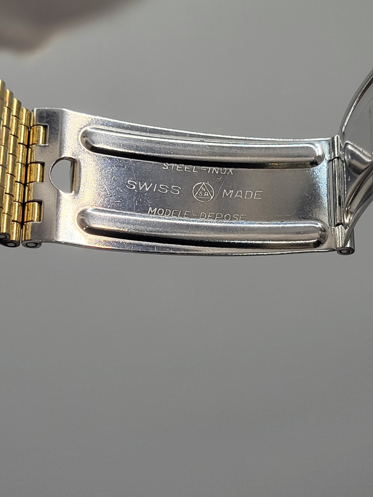 1972 SWISS [N. MINT] Zenith Movado Electronic Tuning Fork ESA 9162 mens watch