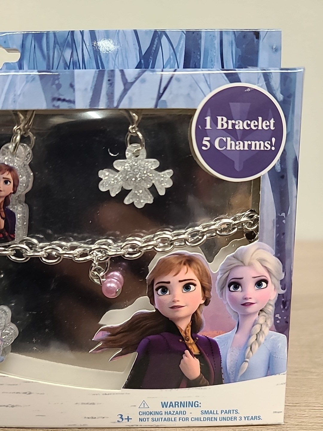 6 X Disney Frozen II Girls Jewelry Bracelets with interchangeable Charms