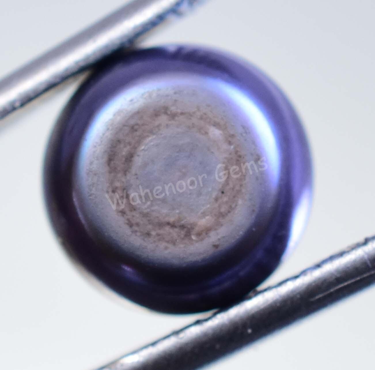 4.50 Ct Natural Tahitian Gray Blue South Sea Pearl AGL Certified Untreated Gems