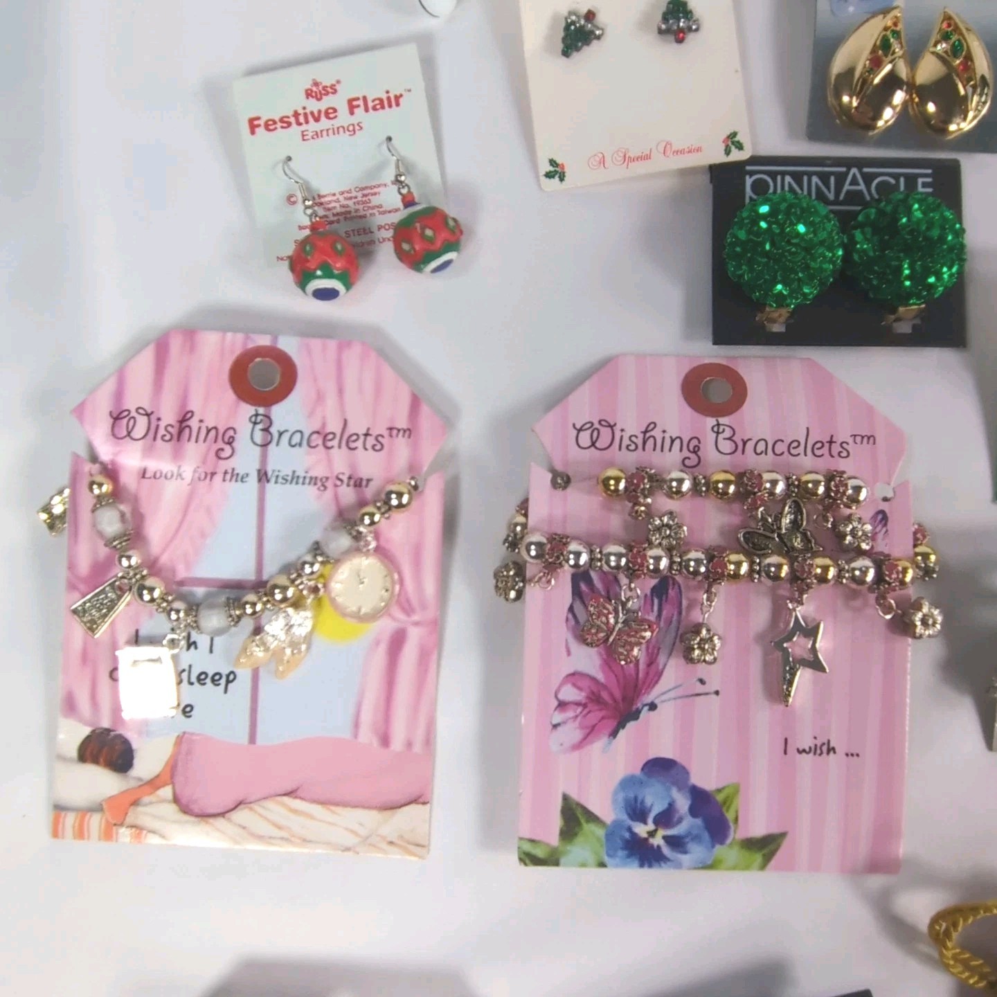 Lot Of 32 Vintage to Modern Christmas And Fun Costume Jewelry Collection