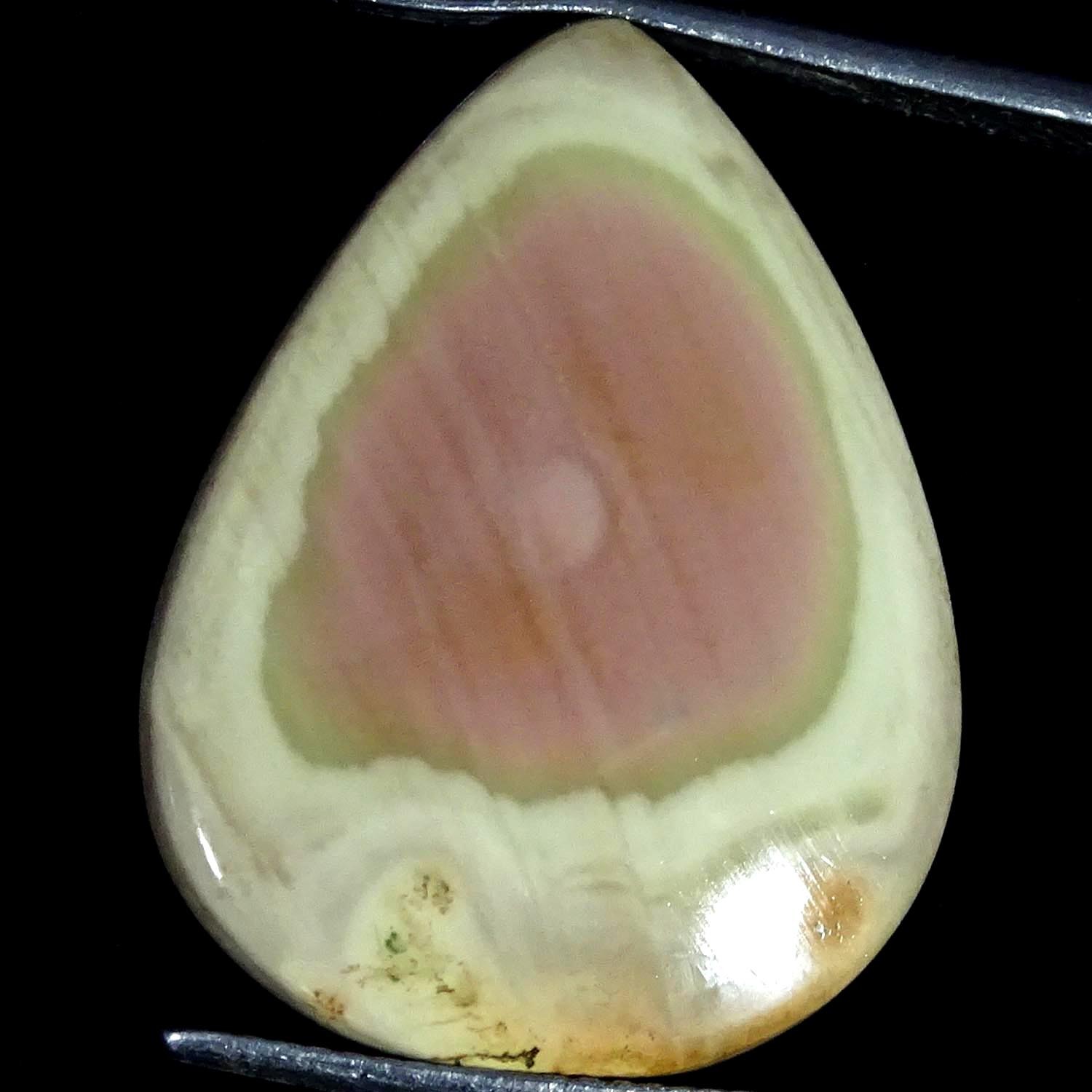 13.90Cts Ultra Natural Imperial Jasper Pear Cabochon Gemstone 20X26X4MM