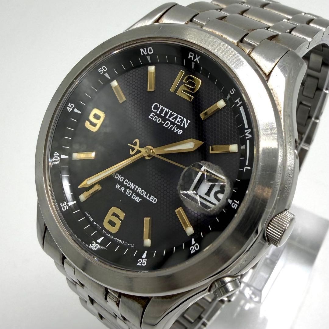 [MINT] Citizen Eco-Drive JDM Solar Radio Black Dial 39mm – US Seller