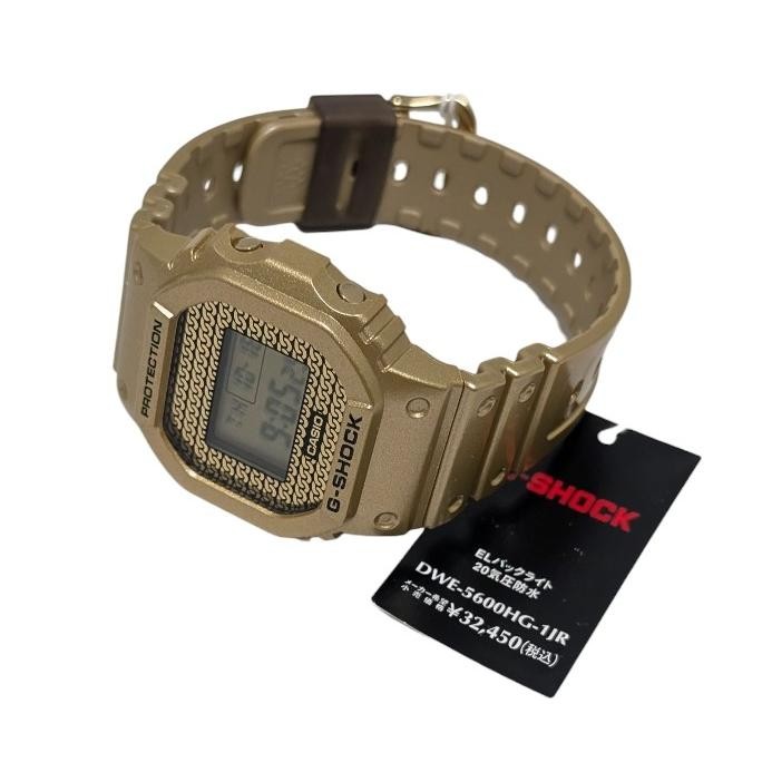 [Mint] Casio G-SHOCK DWE-5600HG-1 Gold Skeleton Unisex Quartz 43mm From Japan