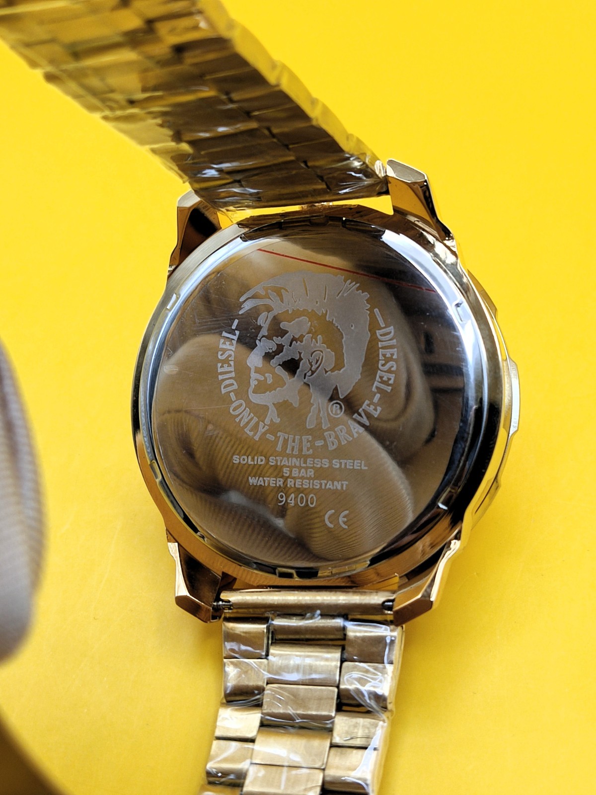 #Refurbished Diesel Only The Brave 5 Bar Dual Time Analog Men’s Wrist Watch