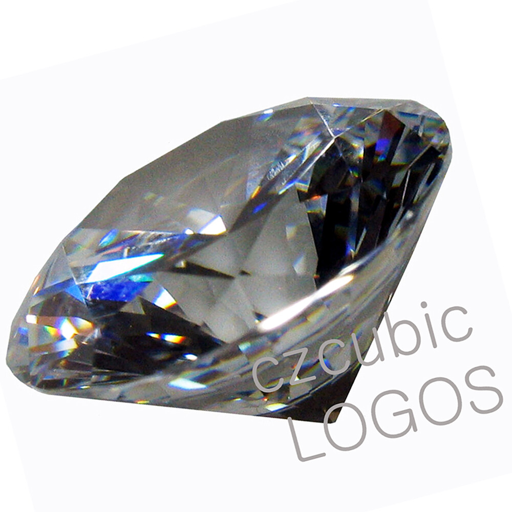 CUBIC ZIRCONIA LOOSE ROUND STONES CLEAR CZ EXCELLENT TOP 7A QUALITY US SHIPPER 2